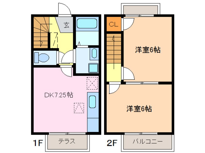 間取図 ＤＵＰＬＥＸ国王177