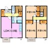 名古屋市営地下鉄桜通線/徳重駅 バス:15分:停歩5分 1-2階 築20年 3LDKの間取り