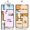 D-room岩崎台 A棟 3LDKの間取り