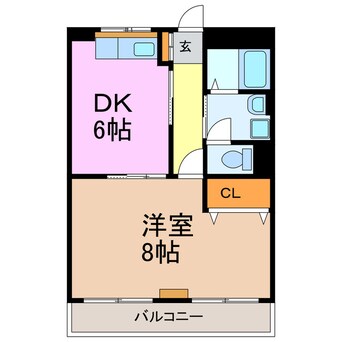 間取図 第一螺貝ビル