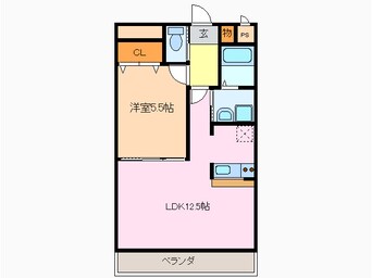 間取図 ソレールヤマグチ