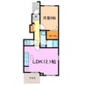グラン・エスポワール 1LDKの間取り