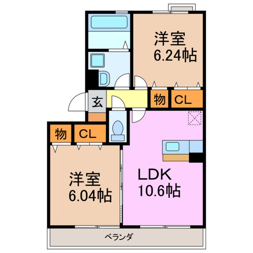 間取図 ヴィーブル　ソワイエ