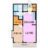 ウインドローズ 1LDKの間取り