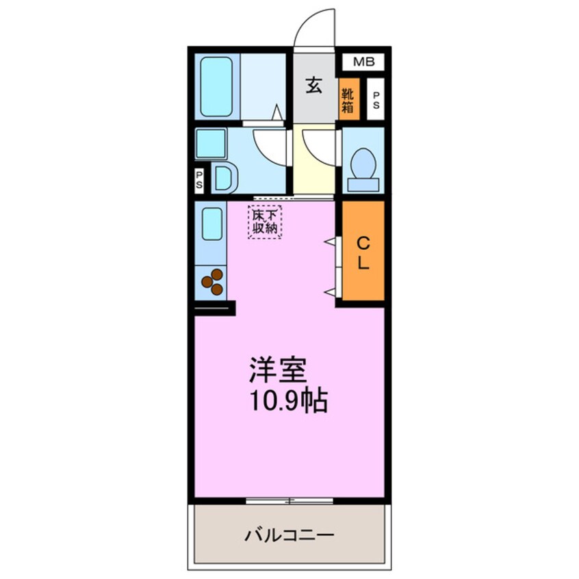 間取図 ベッロ・ルーチェⅢ