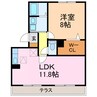 エクレール新栄 1LDKの間取り