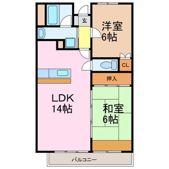 間取図 ベルテ相川