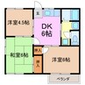 エントピアヒロツボ 3DKの間取り