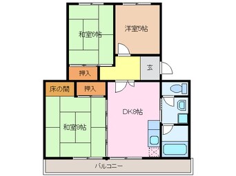 間取図 ファミール豊明