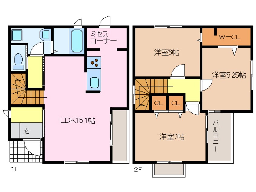 間取図 BT-HOUSEⅡ