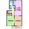 ライクピア 2LDKの間取り