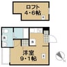 RoRoナルミ 1Rの間取り