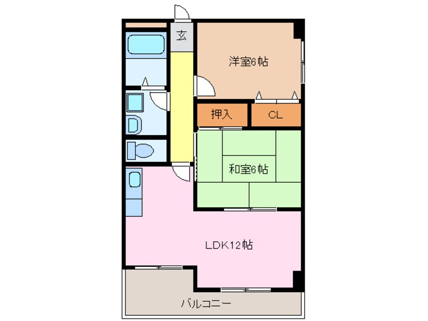 間取図 ベルグリーン