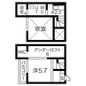 カーサ・ティエラ 1SKの間取り