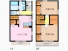 Tsメゾン 2LDKの間取り