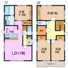 猪高台一丁目戸建 A 4LDKの間取り