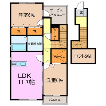 間取図 サニーコートＮ