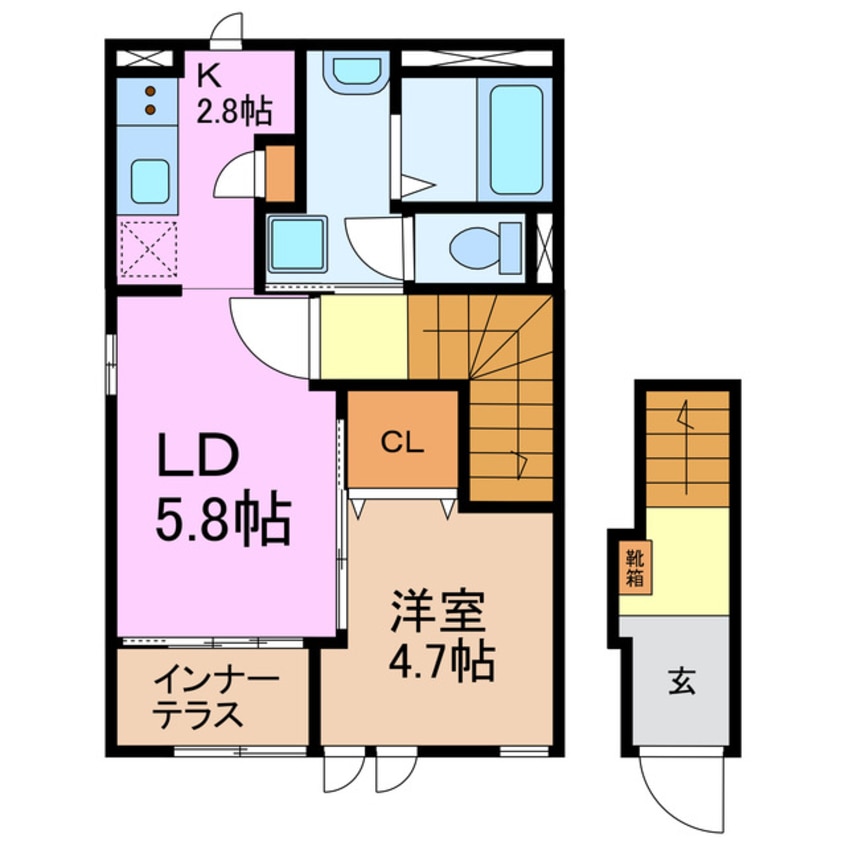 間取図 グリーン シャトー