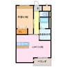サンライズⅡ 1LDKの間取り