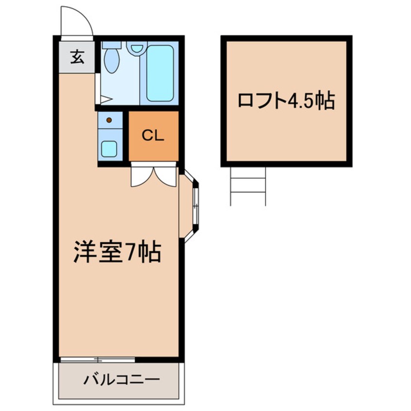 間取図 アールズコート第2