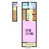 アビタシオン大根山 1Rの間取り