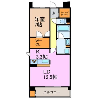 間取図 ザ・ブロードスクエア