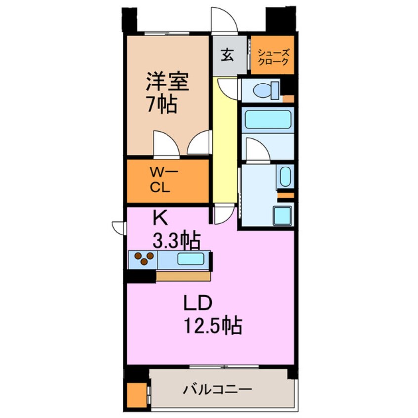 間取図 ザ・ブロードスクエア