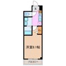 カレッジヒルズ竹ノ山 1Kの間取り