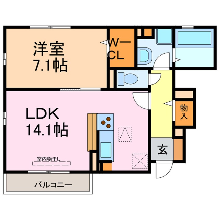 間取図 グランパティオ