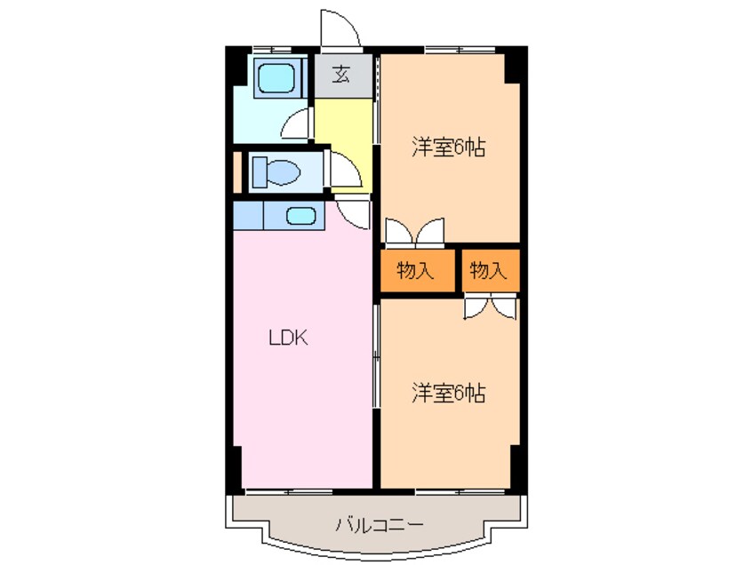 間取図 山高ビル