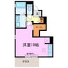 碧エイト 1Rの間取り