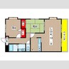 CASA MODERNO 2LDKの間取り
