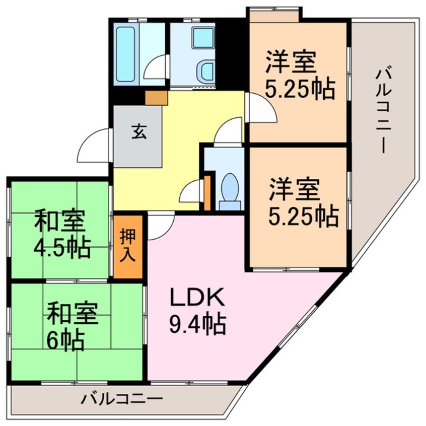 間取図 宮城ビル