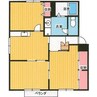Villa元屋敷 B棟 3DKの間取り