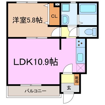 間取図 カーサフクトク
