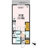 casa solefinada 1Rの間取り