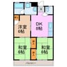 グレイスＳＯＮＥⅡ 3DKの間取り