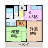 ファーブルハウス 2Kの間取り