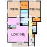 ロイヤル　クレスト 2LDKの間取り