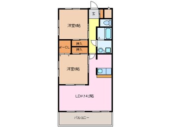 間取図 インペリアル浦里Ｃ棟