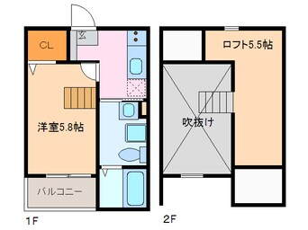 間取図 Endor鳴海