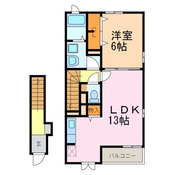 間取図 セカンド・ベル