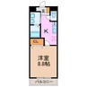 ステラエクシード 1Kの間取り
