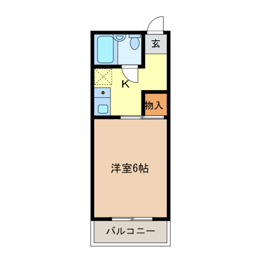 間取図 第２グリーンハイツ