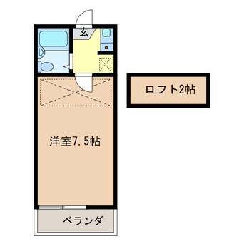 間取図 レオパレス鳴海第５