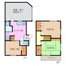 天白区大根町テラスハウス 3DKの間取り