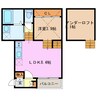 ﾊｰﾓﾆｰﾃﾗｽ鳴海 1LDK+Sの間取り