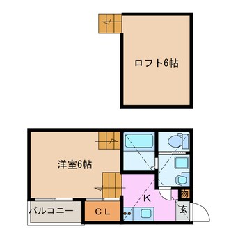 間取図 ﾊｰﾓﾆｰﾃﾗｽ鳴海Ⅳ