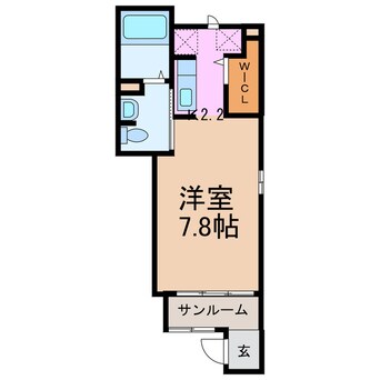 間取図 ア　ミ　アイレ　神の倉