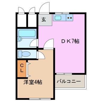 間取図 日の出マンション